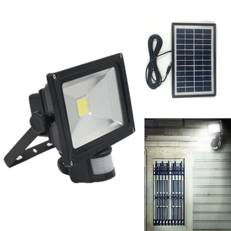 Handheld Flood Light Car Fixing Work Lamp LED Solar Light