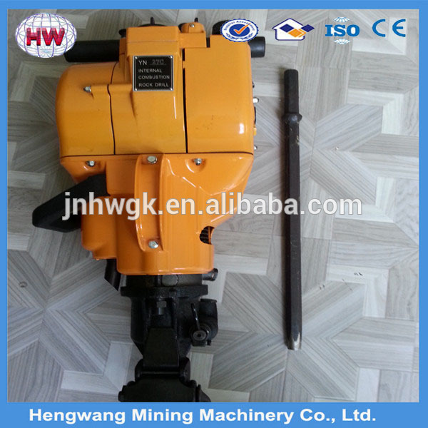 Powerful quality yn 27 rock drill, hydraulic rock drill for sale, petrol rock drill price