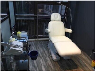 2017 New types beauty bed with 4 motors from Chinese manufacturer