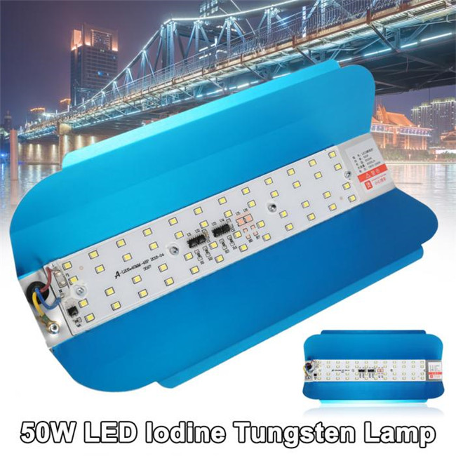 Smd 2835 Chip High Lumen Waterproof Outdoor Lights Led Tungsten Iodine Lamp 50W