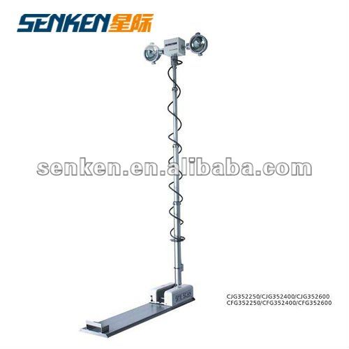 3.5 meter tower light and telescopic high mast Lighting system night scan