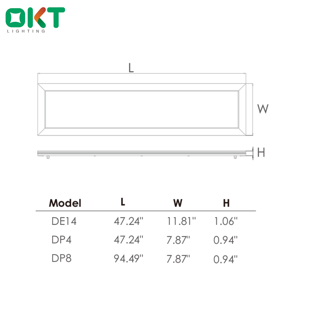 Matt white frame 220/240V CE compliant led linear suspension light