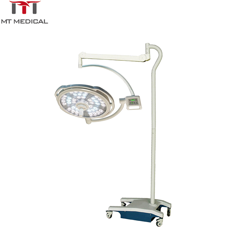 High quality ceiling hospital surgical led operating lights two head lights