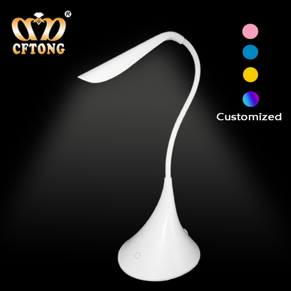 Mini led foldable charging touch home reading led side table lamp for studying