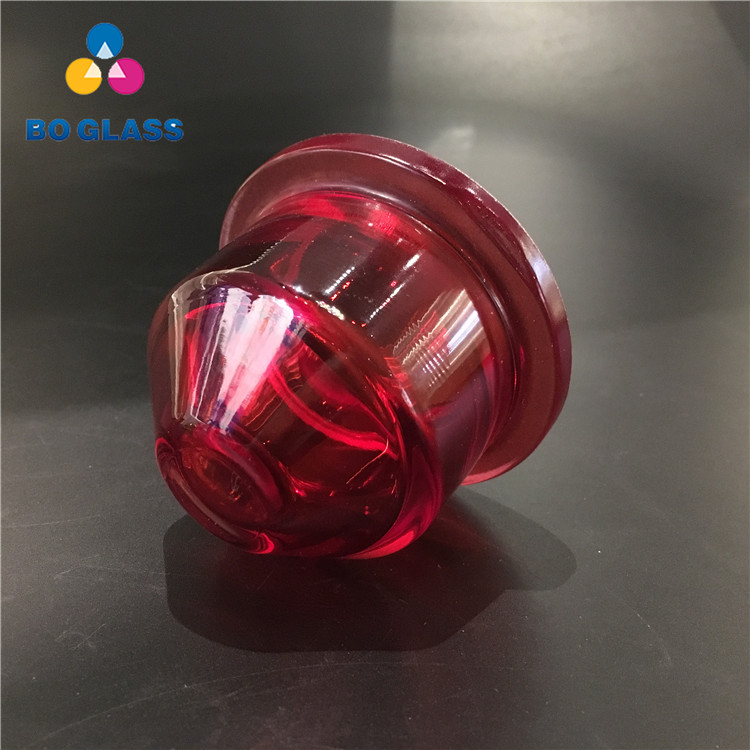 RED Borosilicate Glass Globe Lamp Shade Glass Globe Light Covers