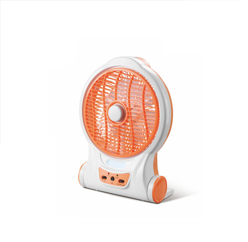8 rechargeable table fan with car adapter