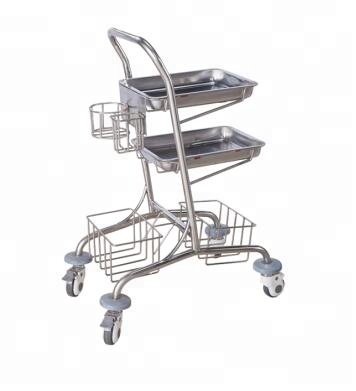 Hospital mobile infant hospital bed baby cot