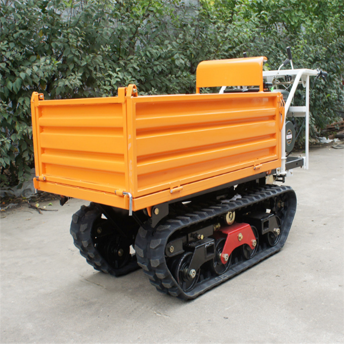 Crawler trailer 2 ton dump truck transport truck for sale