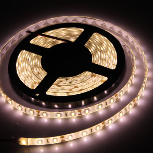 Top quality smd 5050 3528 waterproof led strip rgb 5m leds ribbon lights