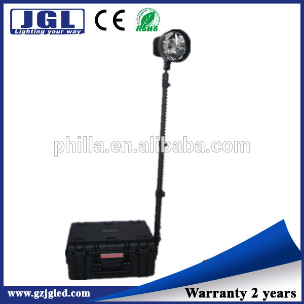 remote area lighting hid battery operated job site lighting