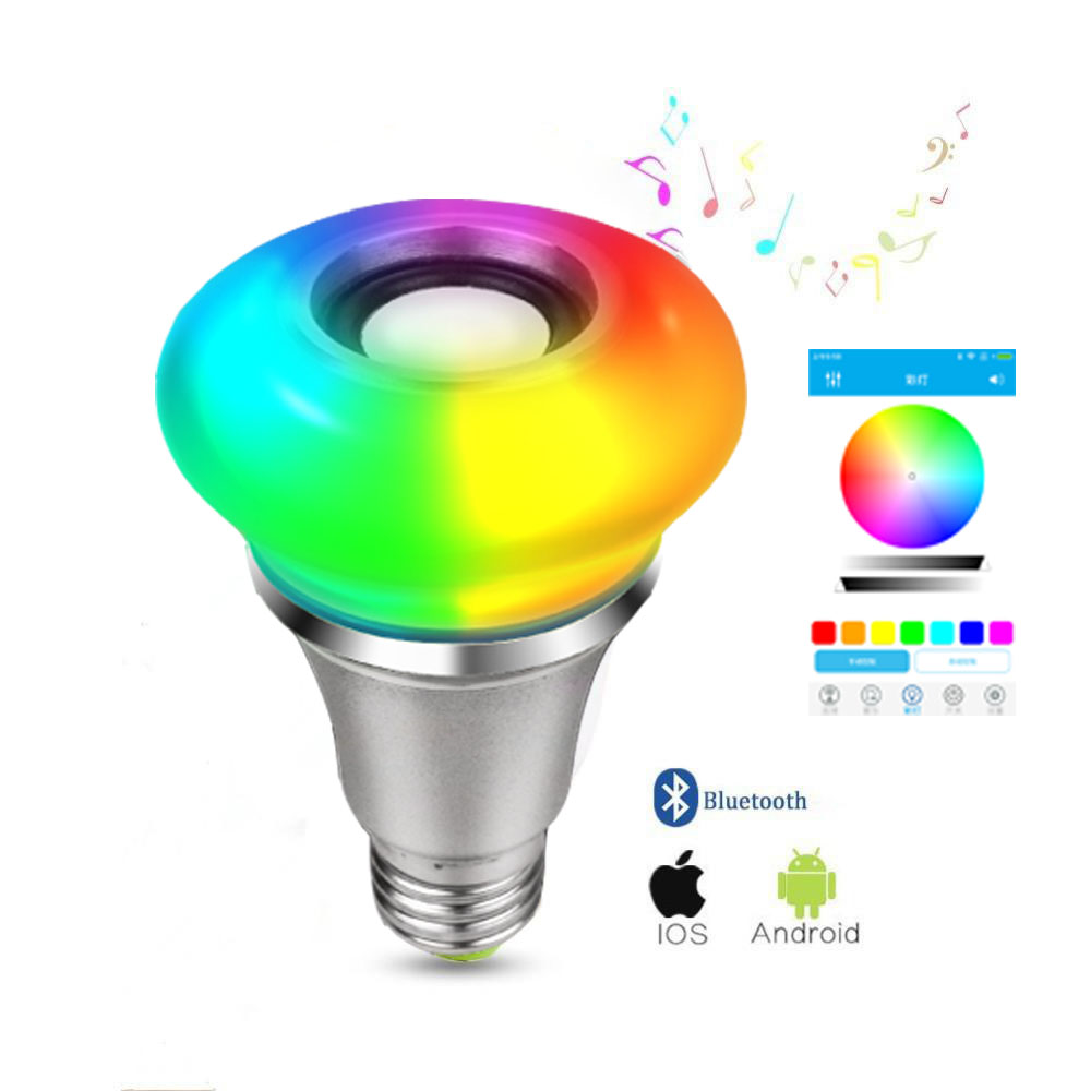 Factory Wholesale Led Music Bulb Bluetooth Led Music Light