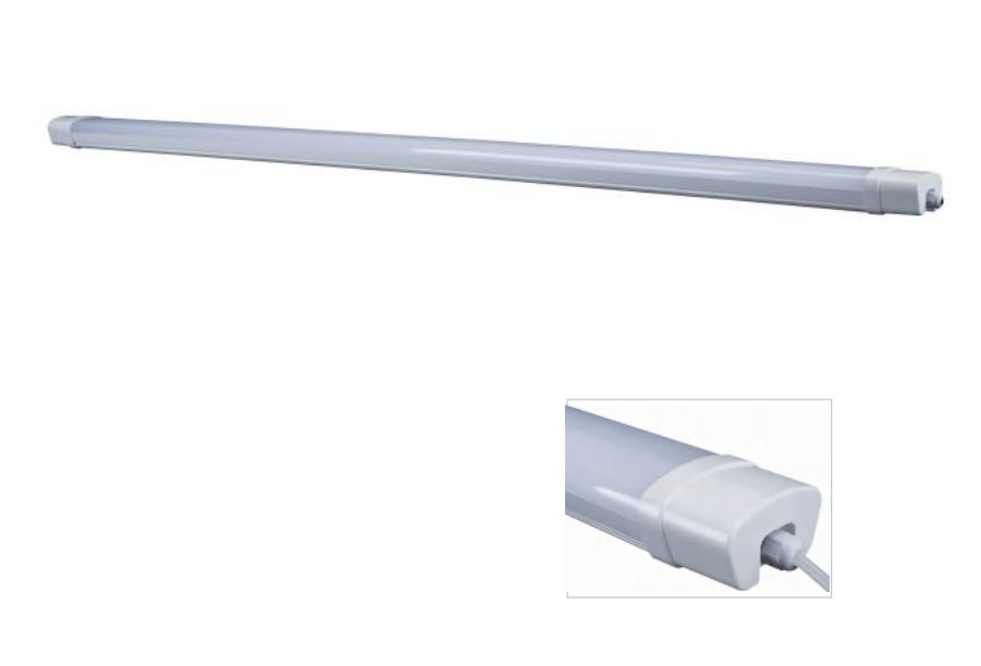 Hot Sale IP65 LED Tri-proof light T8 Integrated lamp tube LED linear fixture  18w 2ft 4ft 6ft led batten light