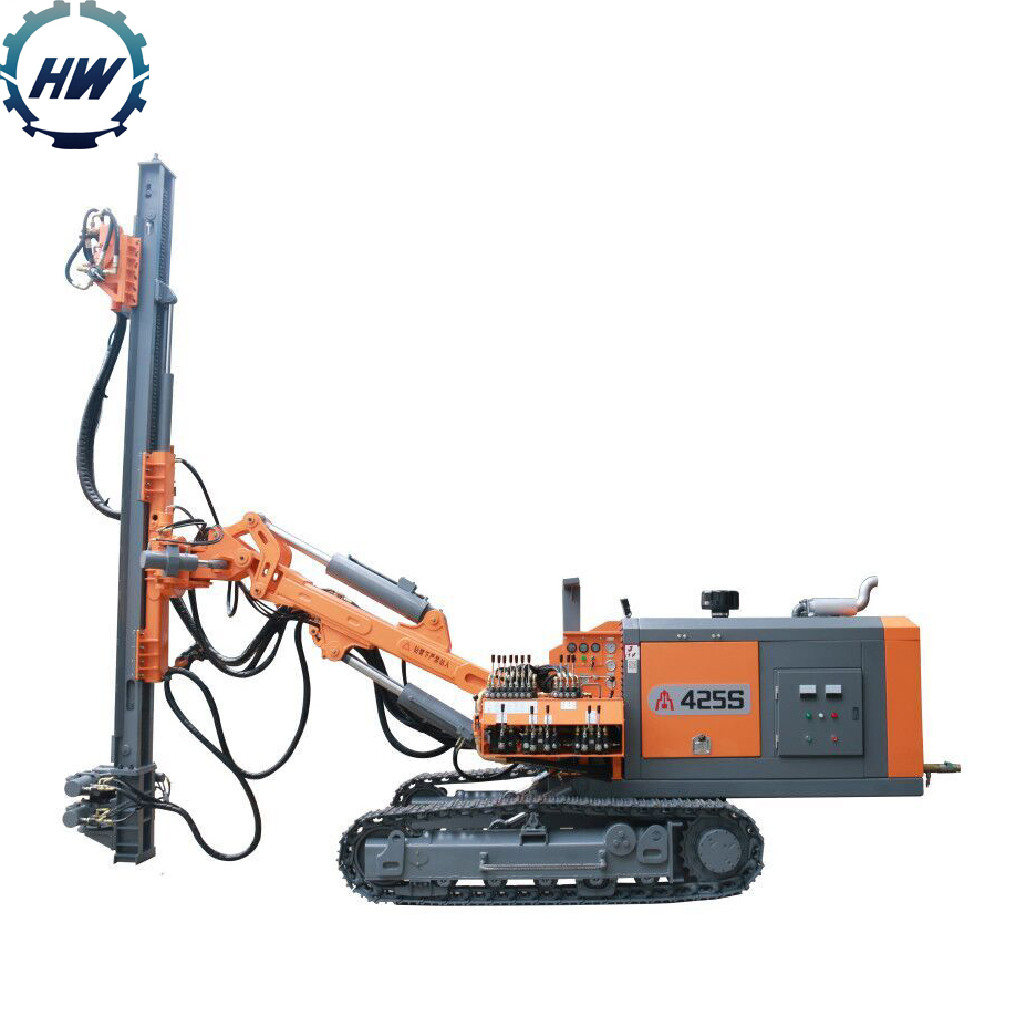 DTH Truck water well drilling rig with air compressor/air rock drilling rig for well price