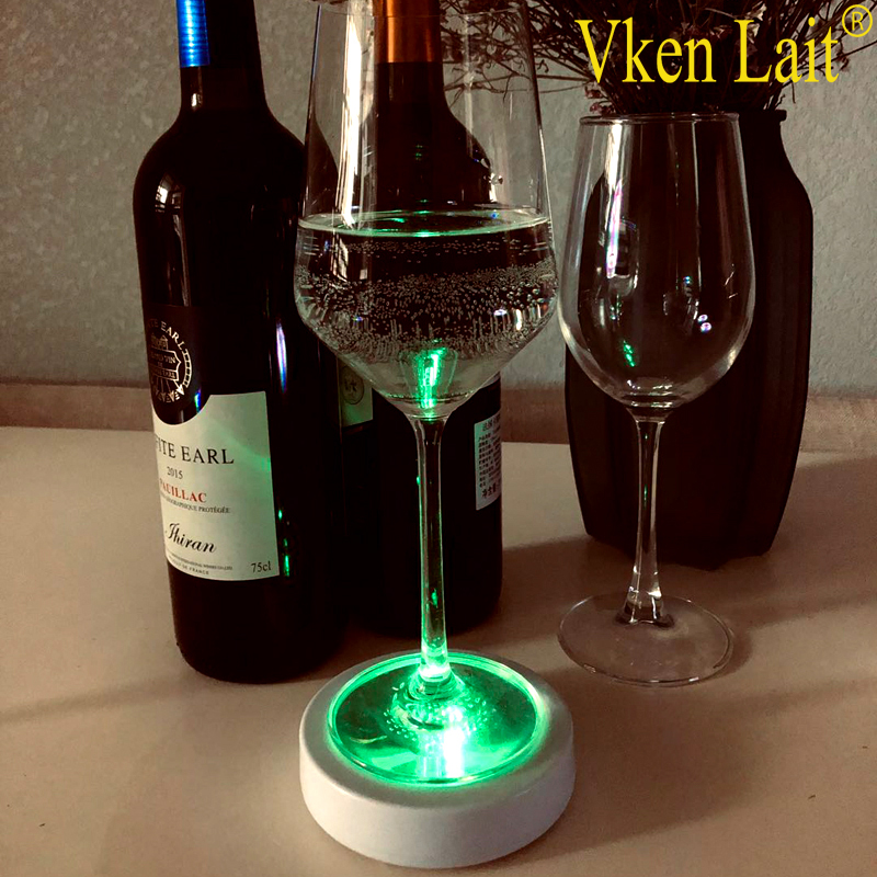 night light led base 3A battery inside switch color change