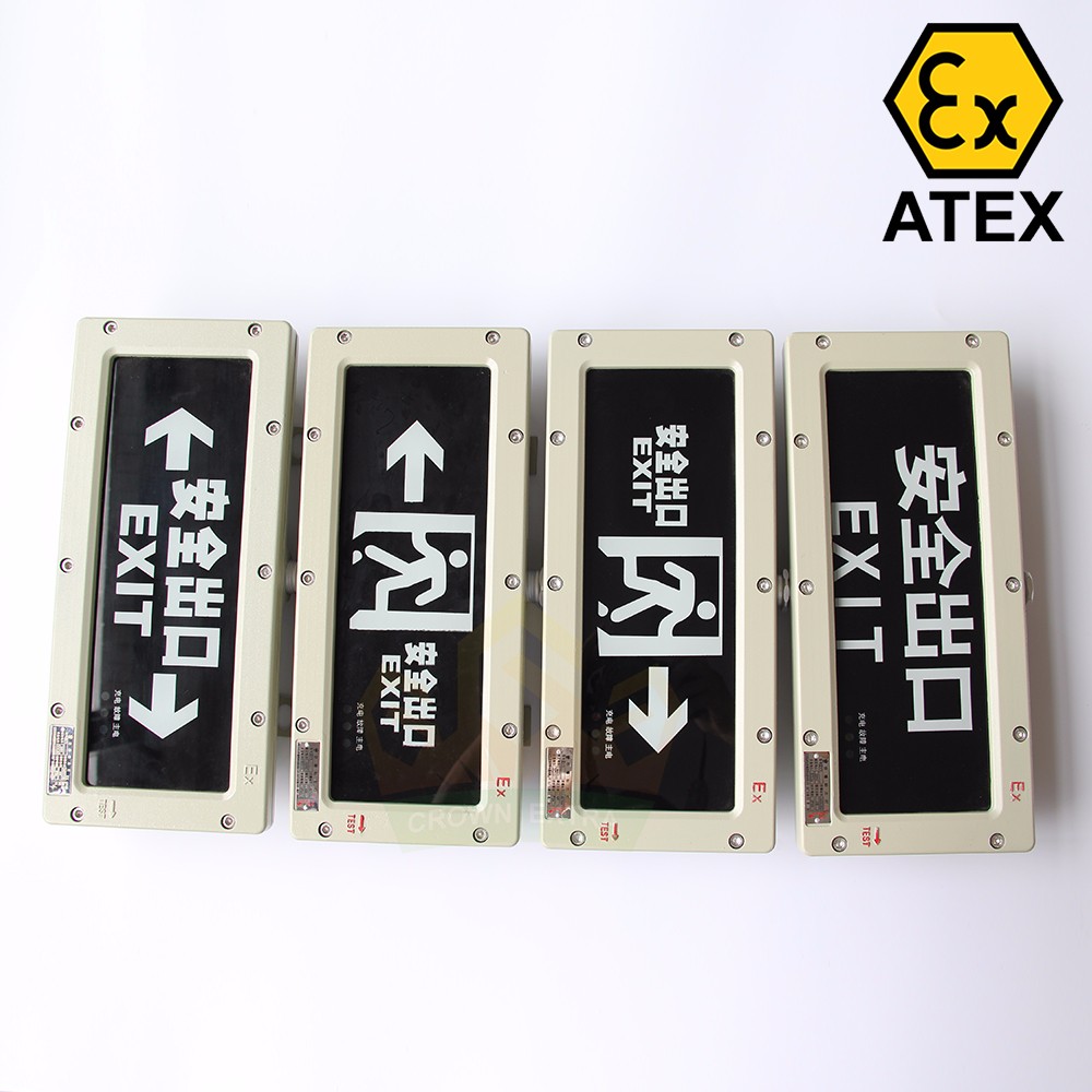 explosion proof exit sign with an explosion-proof buzzer with a 85dB voice