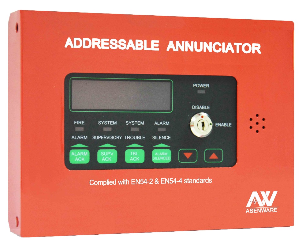 Manufacturer Addressable fire alarm system control panel produced based on EN54