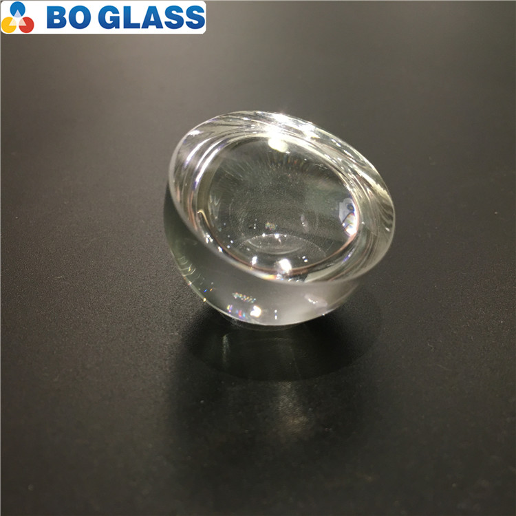 100mm Led Aspheric Optical COB Borosilicate Glass Lens With Kit