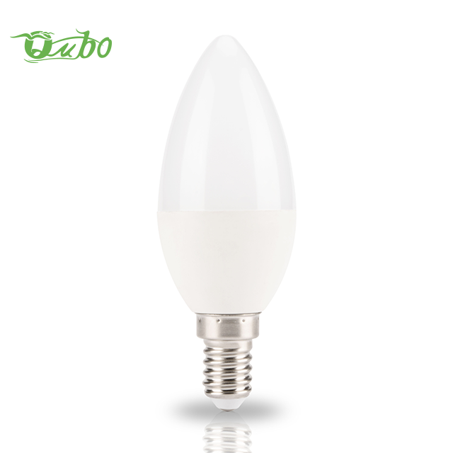 China supplier C37 LED mini bulb ,E14 5W candle  light bulb