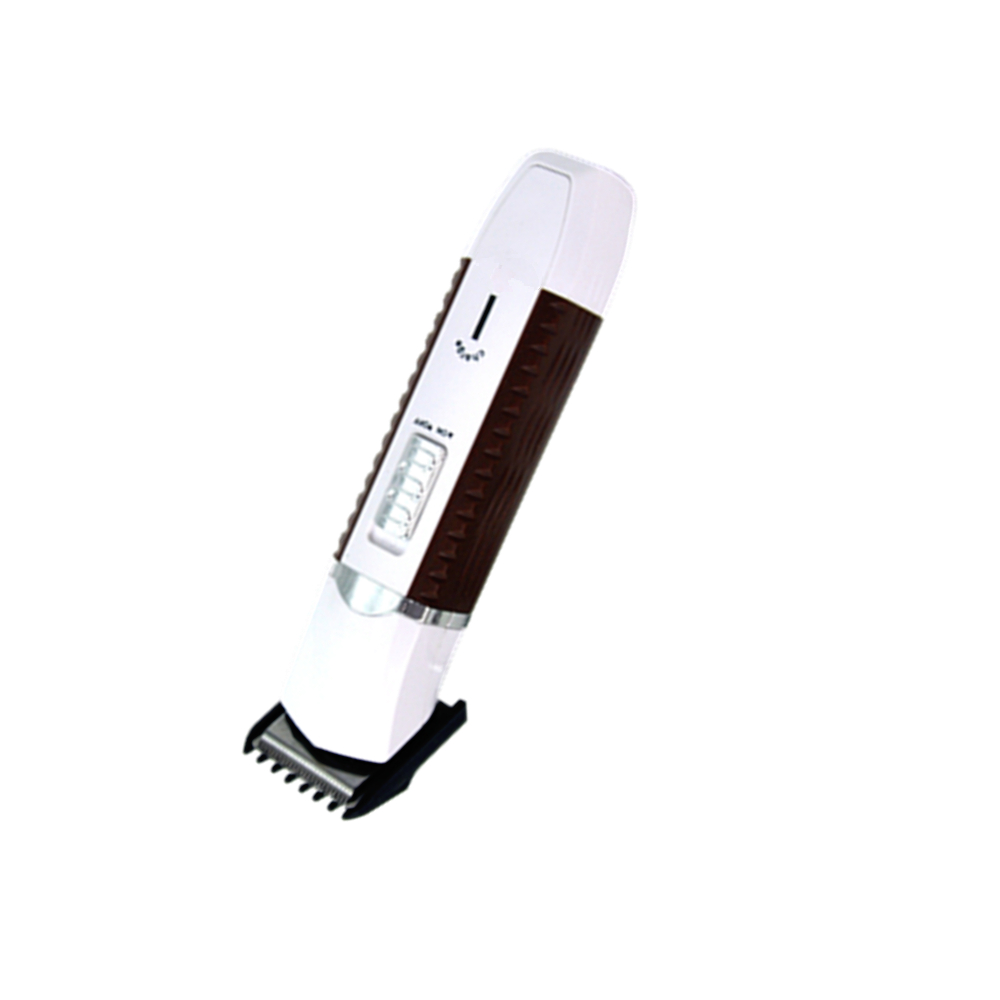 NI-CD AA600mah rechargeable hair trimmer with stainless steel blade