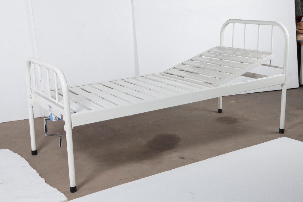 China simple 1 crank patient bed manufacturer for sale