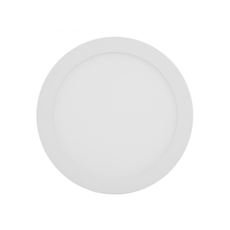 Indoor Commercial Office Down Light Iron Round Shape Small Panel Lamp 6W 12W 18W 24W Ceiling Surface Mount LED Downlight