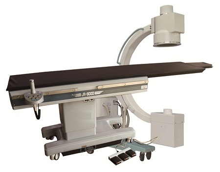 JR-9000 high technology medical Interventional X-ray Imaging operating table carbon fiber operating table