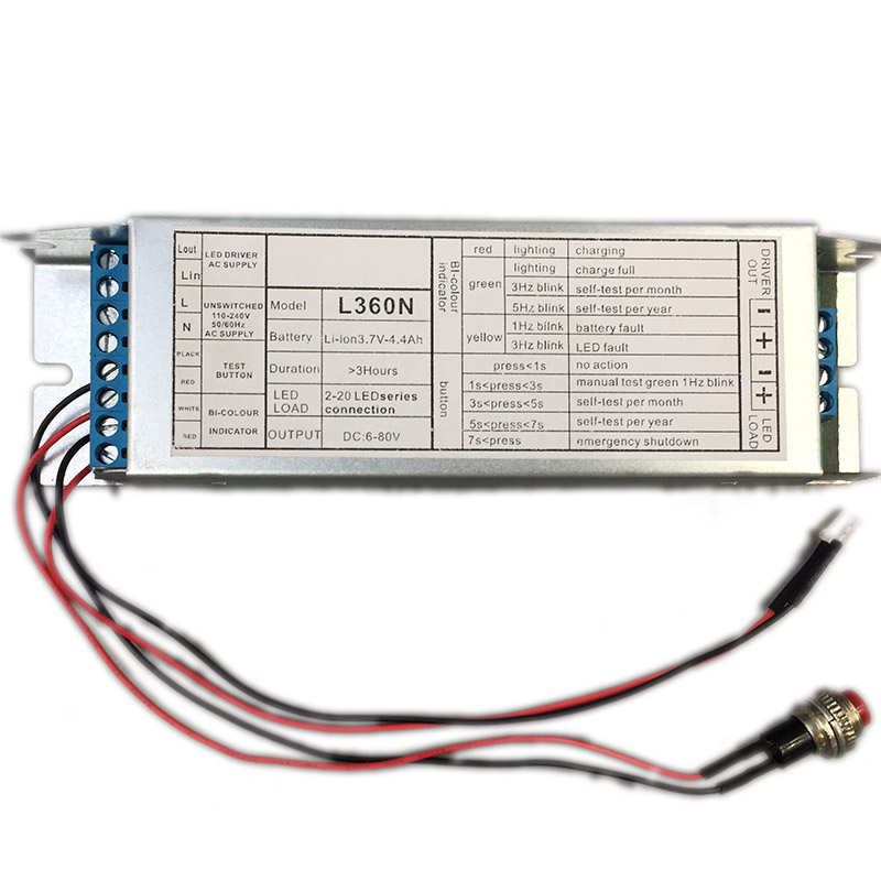 110-240V Li-ion Emergency Conversion Kit With 3 Hours Operation