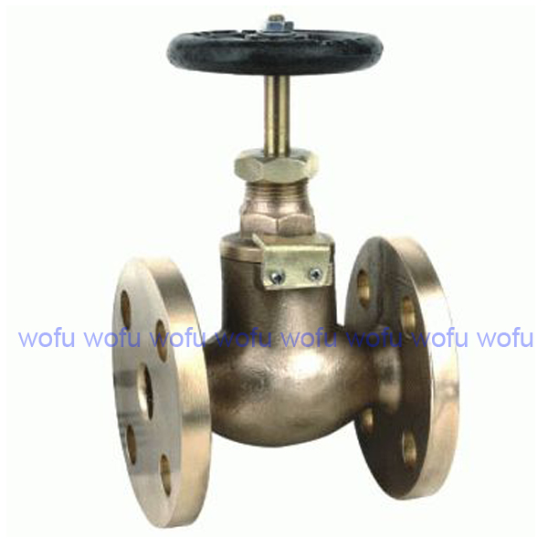 Flanged ends resilient seat non-rising stem gate valve, fire department connection 100mmx65mmx 65mm, brass gate valve with cap