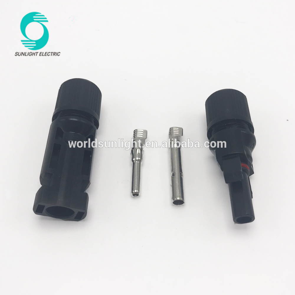 WSPVCC IP67 CE TUV UL Certificate MC4 PV Solar Cable Connector