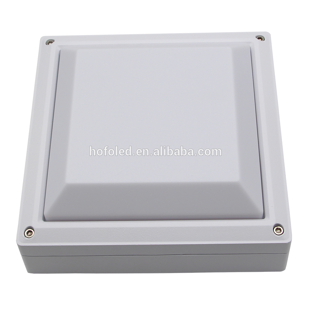 exterior 215mm 10W led wall lamp square bulkhead outdoor