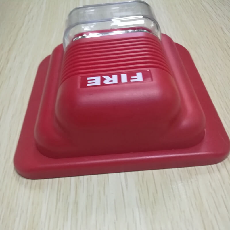 High quality DC12V and DC24V security products sounder and flasher fire alarm