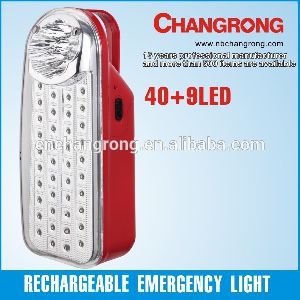 Portable lantern rechargeable LED emergency light