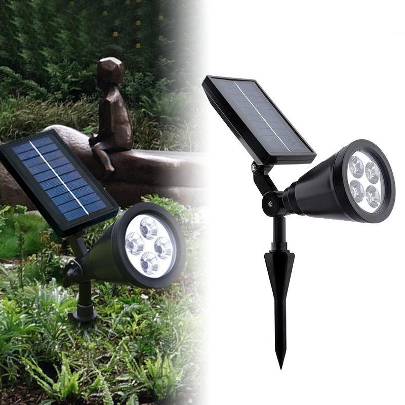 RGB All in one LED solar garden light in seven changing multi color lights outdoor waterproof Solar Led Lawn Light