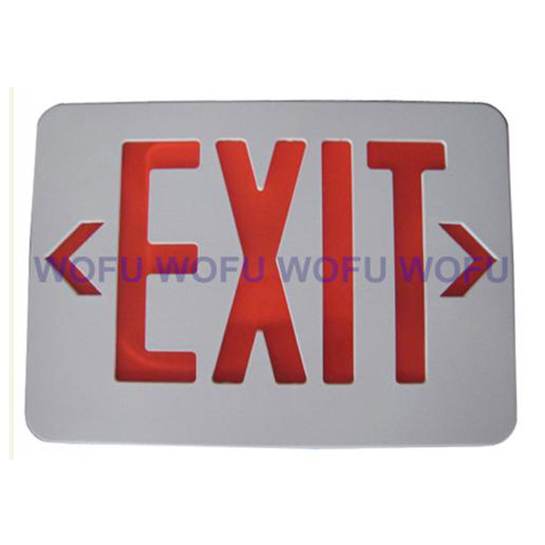 Emergency LED Exit Sign Red