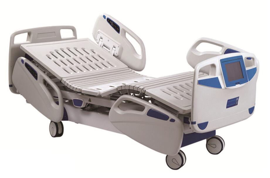 Multi-functional Electric ICU Hospital Nursing Bed with manual CPR