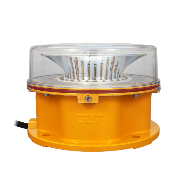 Building AC230V LED Type B Medium Intensity Single obstruction light with control boards for night (Red 2000cd)