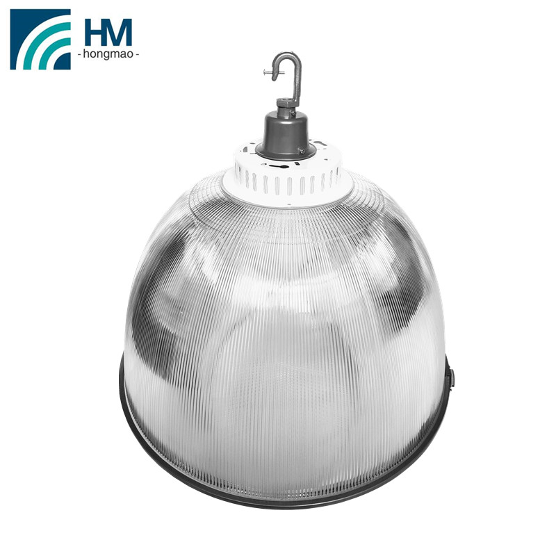 Transparent Milky 45 degree 100w led high bay acrylic reflector