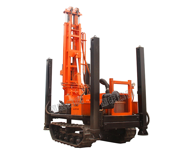 HQZ300L Pneumatic Crawler Water well drill rig Pneumatic Rock Drill rig