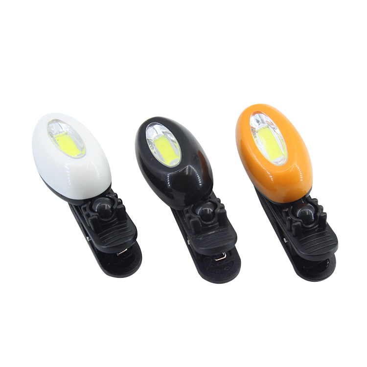 Super Bright Cob Led lights cheap mini torch Gift promotion Flashlights with clip