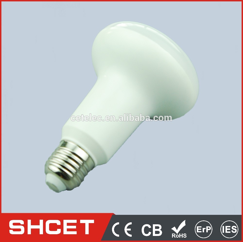 2016 LED Bulb CET-R80 12W 110V/220V E27 plastic+AL+PC CE ROHS