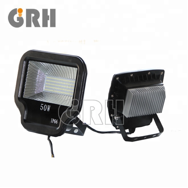 50W smd 2835 led flood light outdoor with low light failure