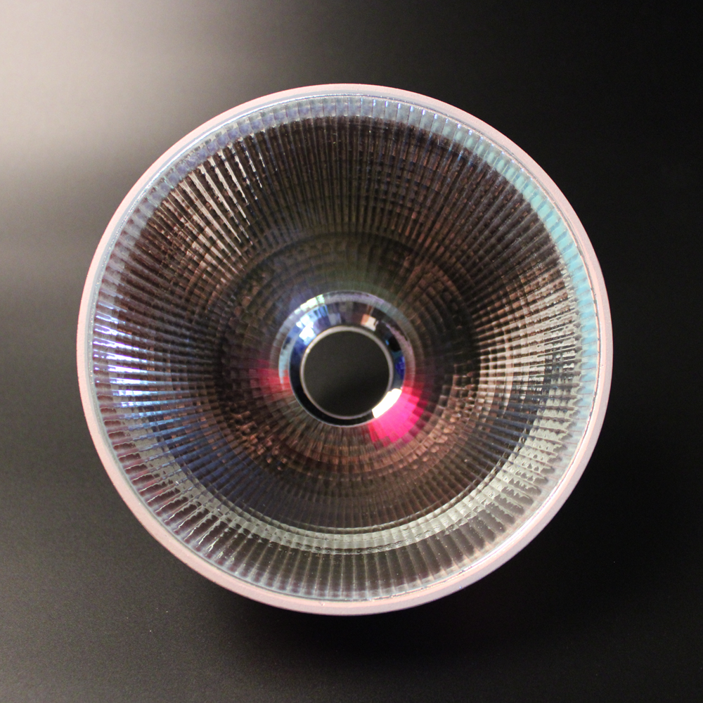 High Quality Pressed Borosilicate Glass LED Lighting Reflector Bowl Cover