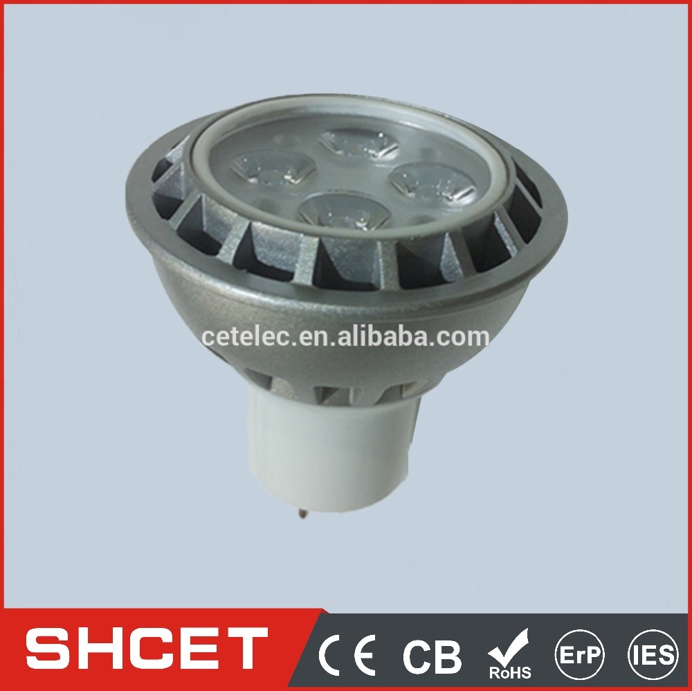 Indoor Led Lighting E27/MR16/GU5.3/GU10/E14 CET-057G SMD 5W Equiv Incandescent 18W LED Spot light