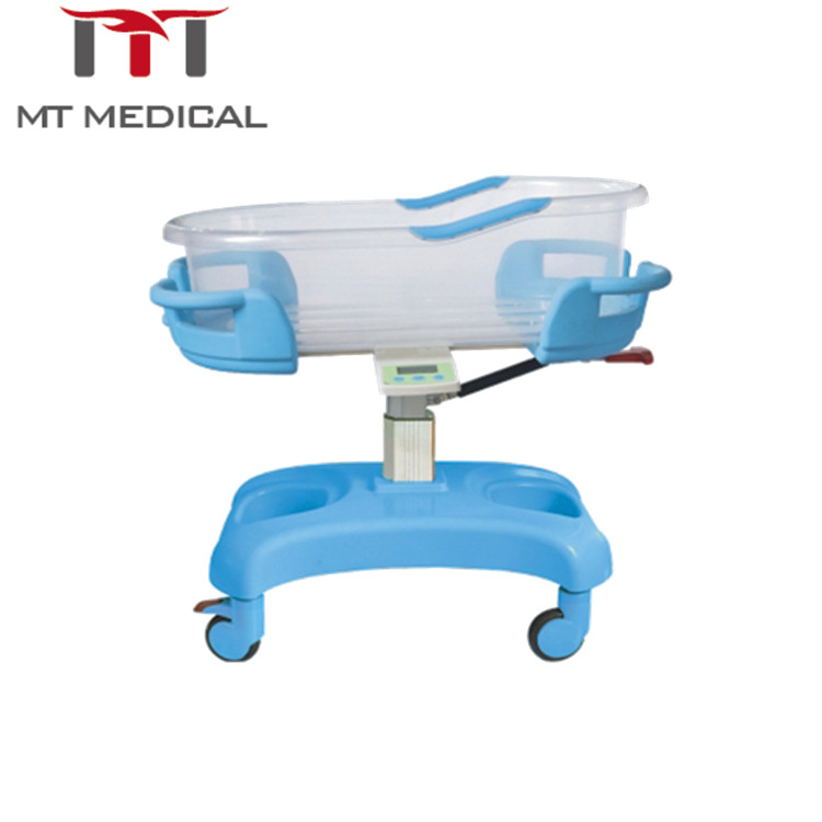 High quality medical equipment mobile baby trolley kids hospital infants bed