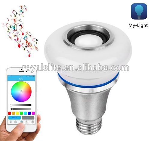 E27/B22 12 Watt bluetooth LED Music lamp