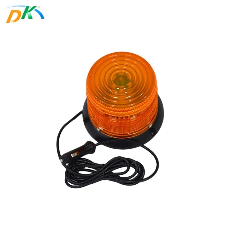 DK LED Beacon Magnetic Alarm Lamp Signal Warning For Car Roof LED Lights