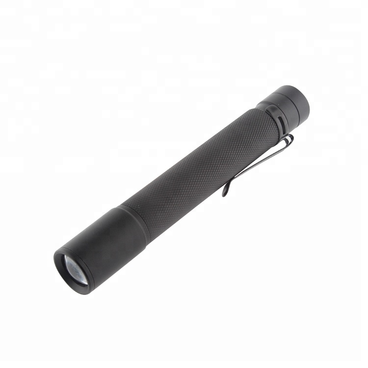 Promotion Gift 2*AA Mini Tactical XPE Led Pen Flashlight with Pen Clip