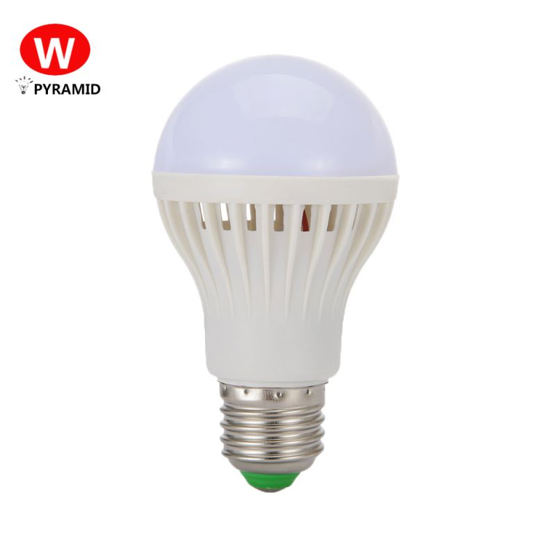 Factory price warm white light 6500K e27 plastic led bulbs 5 watt