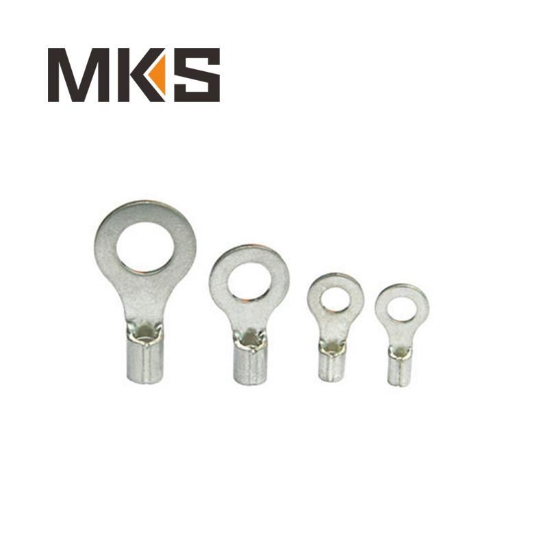 RNB1.25-12 Electrical Naked Ring Connector, Wholesale 99.7%Pure Copper Round Naked Connector