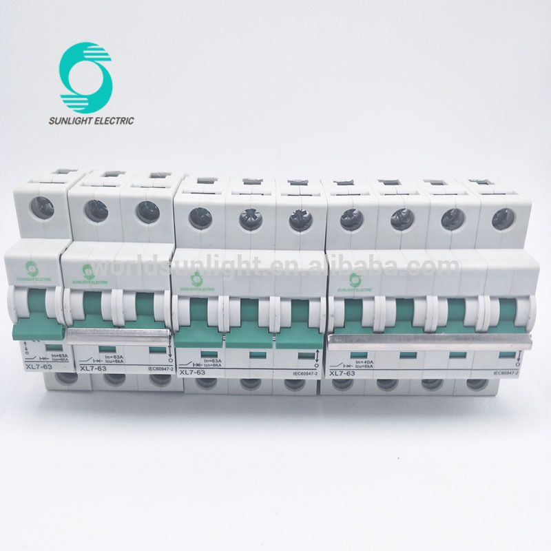 Solar system china best brand Non-polarity DIN RAIL 2 amp miniature mini types of electrical circuit breaker dc mcb